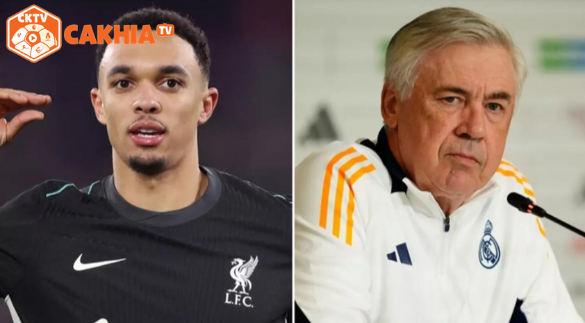 "Ancelotti lên tiếng về việc chiêu mộ Trent Alexander-Arnold"