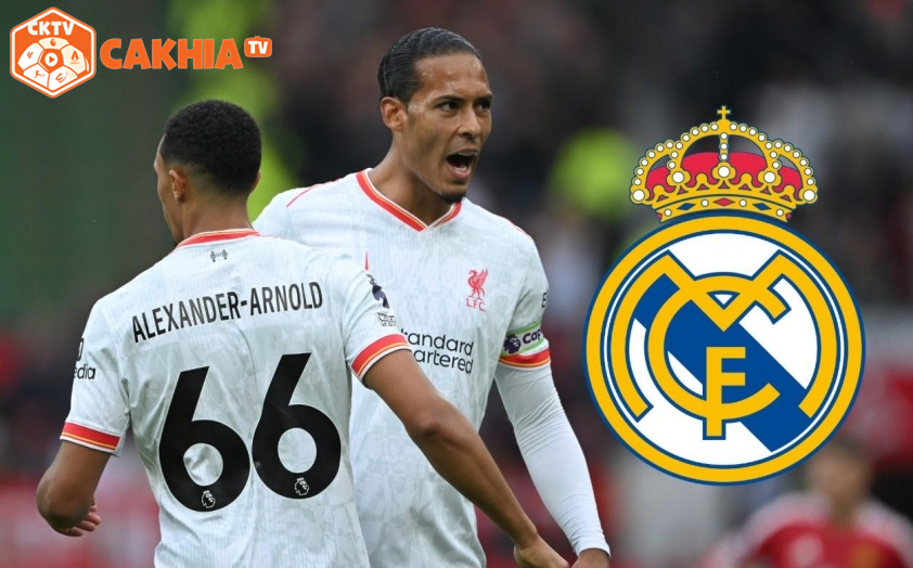 Real Madrid muốn chiêu mộ Trent, chứ không phải hậu vệ người Hà Lan.