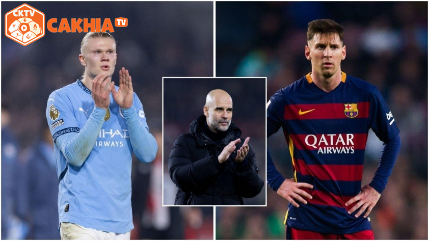 Guardiola So Sánh Haaland Với Messi: Điểm Chung Bất Ngờ Giữa Hai Siêu Sao