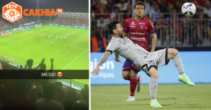 "Fan Clermont vỡ òa khi Lionel Messi ghi bàn thắng đẳng cấp vào lưới đội nhà"