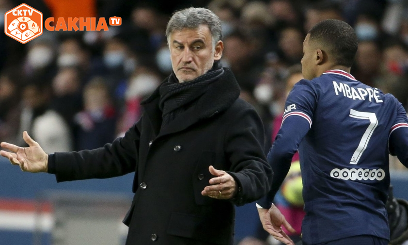 Mbappe đang không có được vị thế như tiền đạo này mong đợi và chắc chắn chẳng thể hài lòng với quyết định của HLV Galtier. Ảnh: internet