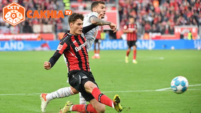 Leverkusen chỉ có 1 bàn danh dự. Ảnh: Getty