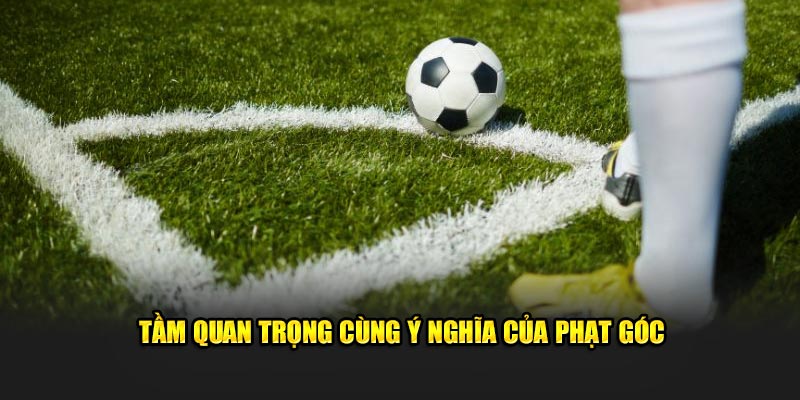 Tầm quan trọng cùng ý nghĩa của phạt góc